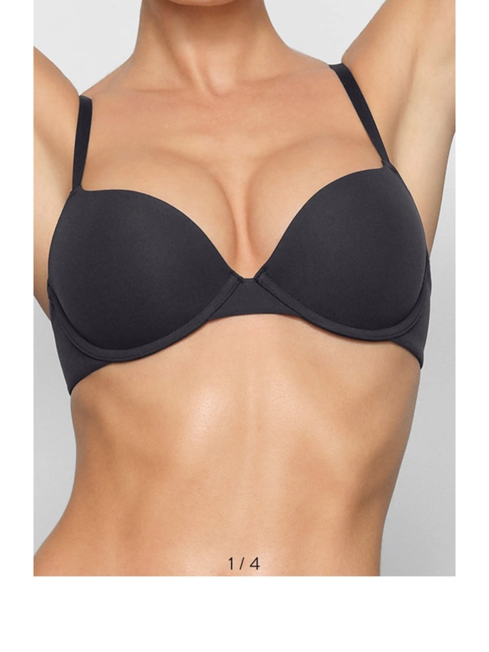 NWT 44D Skims Fits everybody Demi push up bra